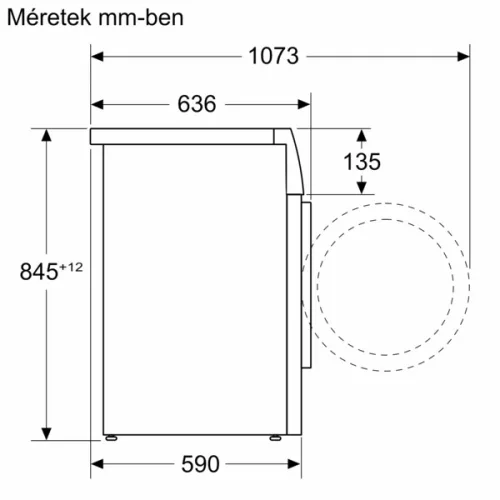 Bosch WGG244Z3BY Elöltöltős mosógép (WGG244Z3BY)