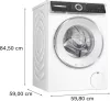 Bosch WGH256A0BY Elöltöltős mosógép