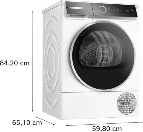 Bosch WQB245A0BY Hőszivattyús szárítógép 9kg (WQB245A0BY)