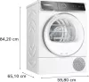 Bosch WQB245A7BY Hőszivattyús szárítógép 9kg (WQB245A7BY)