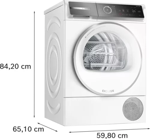 Bosch WQB245A7BY Hőszivattyús szárítógép 9kg (WQB245A7BY)