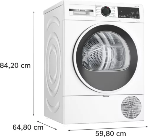 Bosch WQG24101BY Hőszívattyús szárítógép (WQG24101BY)