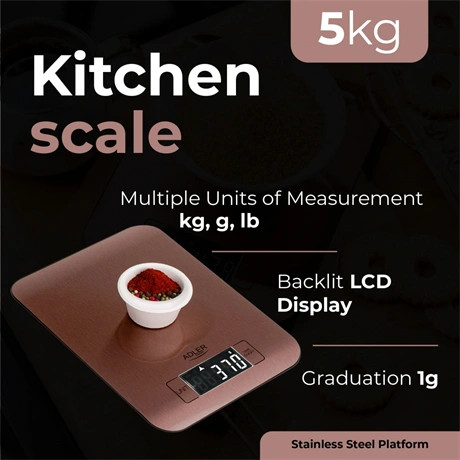 Adler KONYHAMÉRLEG AD3183 COPPER