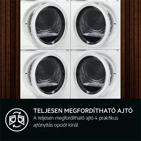 Aeg SZÁRÍTÓGÉP HŐSZIVATTYÚS 8KG TR718BE