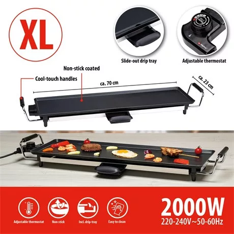 Alpina ELEKTROMOS GRILL 70 X 23 CM 23160