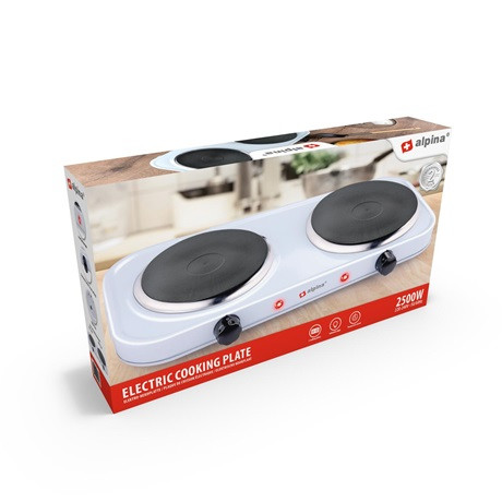 Alpina ELEKTROMOS FŐZŐLAP DUPA 2500 W 26527