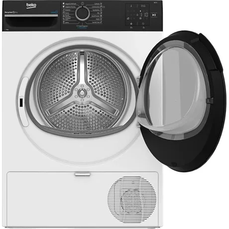 Beko SZÁRÍTÓGÉP HŐSZIVATTYÚS 9 KG BM3T3924WBB