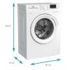 Beko MOSÓGÉP ELÖLTÖLTŐS WUE8726XST