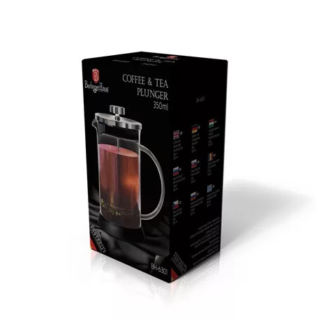 Berlinger Haus KÁVÉ- ÉS TEAFŐZŐ, DUGATTYÚS 350 ML BH/6301A