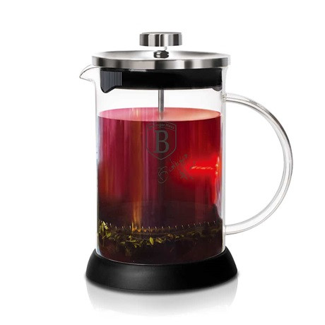 Berlinger Haus KÁVÉ- ÉS TEAFŐZŐ, DUGATTYÚS 600 ML, ROZSDAMENTES ACÉL BH/6302A