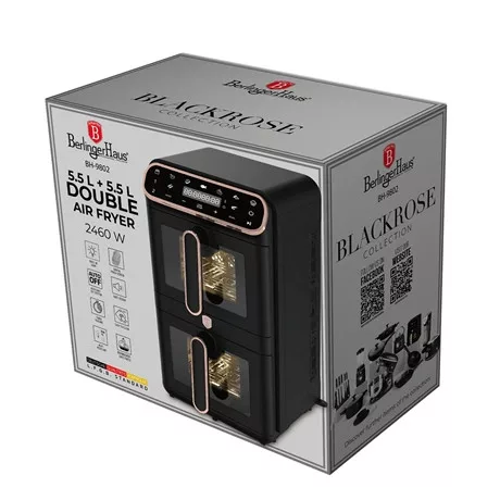 Berlinger Haus FORRÓLEVEGŐS SÜTŐ DUPLA 5,5 + 5,5 L BH/9802