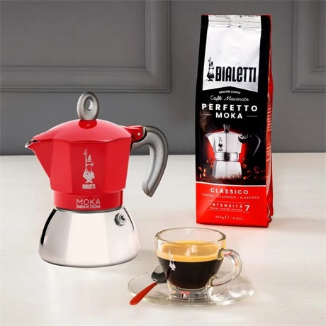 Bialetti KÁVÉFŐZŐ KOTYOGÓS 4 SZEMÉLYES INDUKCIÓS 6944 MOKA