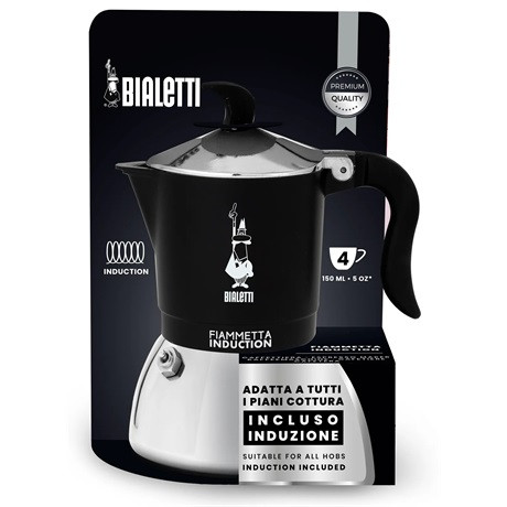 Bialetti KÁVÉFŐZŐ KOTYOGÓS 4 SZEMÉLYES INDUKCIÓS 7146 FIAMMETTA
