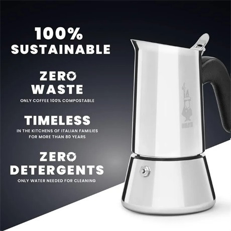 Bialetti KÁVÉFŐZŐ KOTYOGÓS 4 SZEMÉLYES 7254/CN VENUS