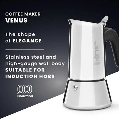Bialetti KÁVÉFŐZŐ KOTYOGÓS 6 SZEMÉLYES 7255/CN VENUS