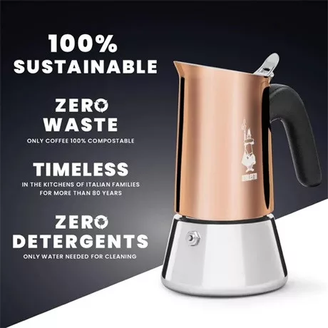 Bialetti KÁVÉFŐZŐ KOTYOGÓS 4 SZEMÉLYES 7284/CN VENUS
