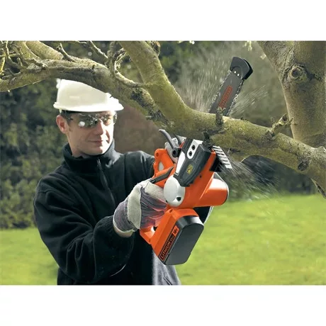 Black and Decker AKKUS LÁNCFŰRÉSZ 1 X 2AH AKKUMULÁTORRAL ÉS TÖLTŐVEL GKC1820L20-QW