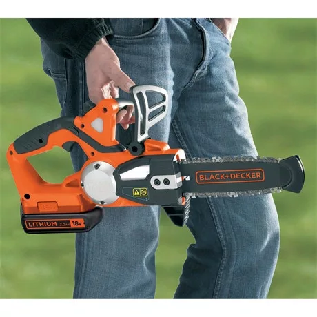 Black and Decker AKKUS LÁNCFŰRÉSZ 1 X 2AH AKKUMULÁTORRAL ÉS TÖLTŐVEL GKC1820L20-QW