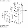 Bosch MIKROHULLÁMÚ SÜTŐ BEÉPÍTHETŐ BFR7221B1