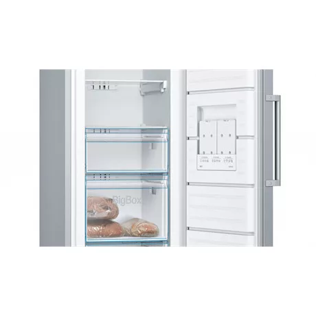 Bosch FAGYASZTÓSZEKRÉNY 7 REKESZ, 225 L, NO FROST GSN33VLEP
