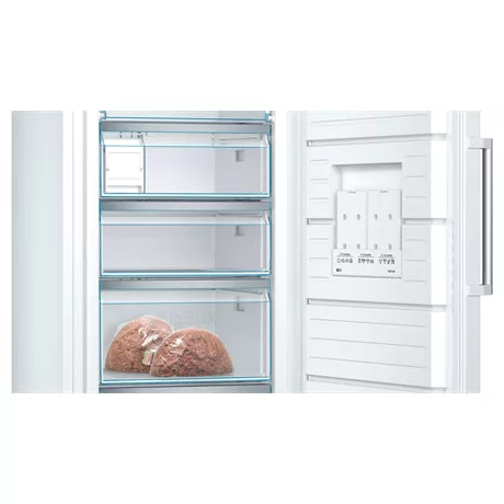 Bosch FAGYASZTÓSZEKRÉNY 7 REKESZ, 328 L, NO FROST GSN54AWCV
