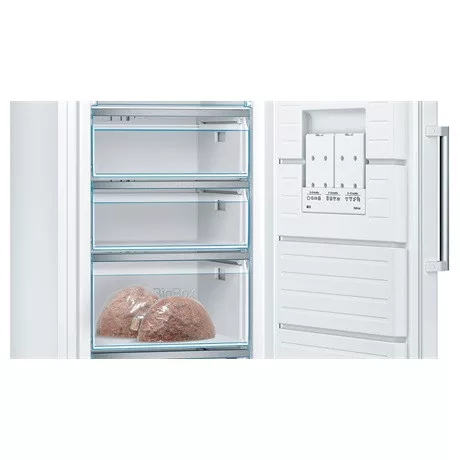 Bosch FAGYASZTÓSZEKRÉNY 8 REKESZ, 366 L, NO FROST GSN58AWEV