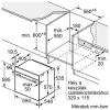 Bosch SÜTŐ BEÉPÍTHETŐ ELEKTROMOS HBA372EB4