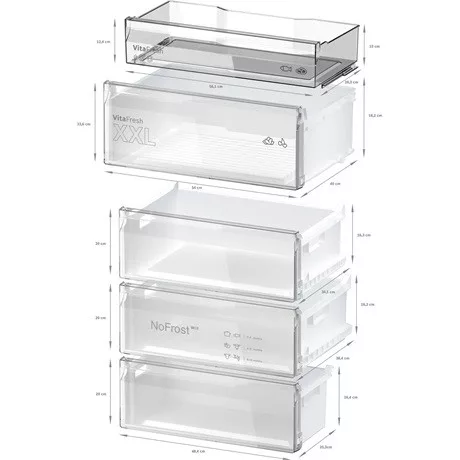 Bosch HŰTŐ ALULFAGYASZTÓS KGN49OCAF