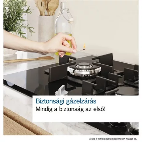 Bosch FŐZŐLAP BEÉPÍTHETŐ GÁZ PGH6B5K90