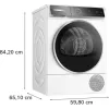Bosch SZÁRÍTÓGÉP HŐSZIVATTYÚS KONDENZÁCIÓS 9KG WQB246DNBY