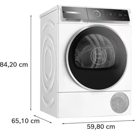 Bosch SZÁRÍTÓGÉP HŐSZIVATTYÚS KONDENZÁCIÓS 9KG WQB246DNBY