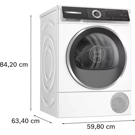 Bosch SZÁRÍTÓGÉP HŐSZIVATTYÚS KONDENZÁCIÓS WQH245B4BY