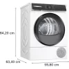Bosch SZÁRÍTÓGÉP HŐSZIVATTYÚS KONDENZÁCIÓS WQH245B6BY