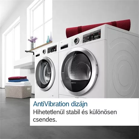 Bosch SZÁRÍTÓGÉP HŐSZIVATTYÚS KONDENZÁCIÓS WQH245B6BY