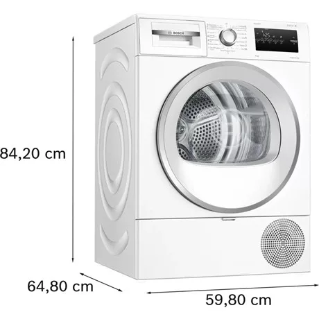Bosch SZÁRÍTÓGÉP HŐSZIVATTYÚS WTH85293BY