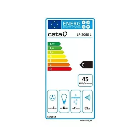 Cata PÁRAELSZÍVÓ LF-2060 WH/L LED + SZÉNSZŰRŐ