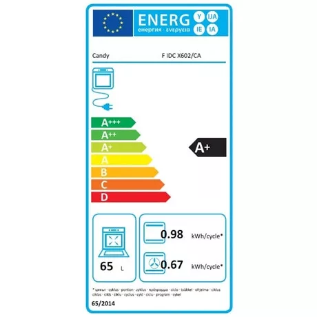 Candy SÜTŐ BEÉPÍTHETŐ ELEKTROMOS F IDC X602/CA
