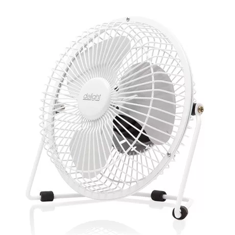 Delight USB MINI VENTILÁTOR FEHÉR 18 CM 51110WH