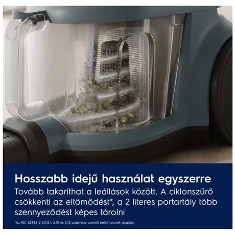Electrolux PORSZÍVÓ PORZSÁK NÉLKÜLI EL31C1LDB