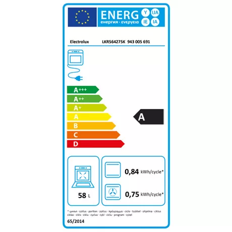 Electrolux TŰZHELY KERÁMIALAPOS LKR564275K