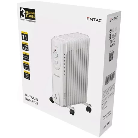 Entac OLAJRADIÁTOR 11 TAGGAL 2500W EOH-11FIN