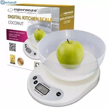 Esperanza KONYHAI MÉRLEG TÁLAS EKS007