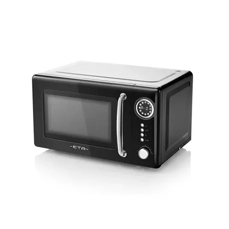 Eta MIKROHULLÁMÚ SÜTŐ RETRO, FEKETE 321090020
