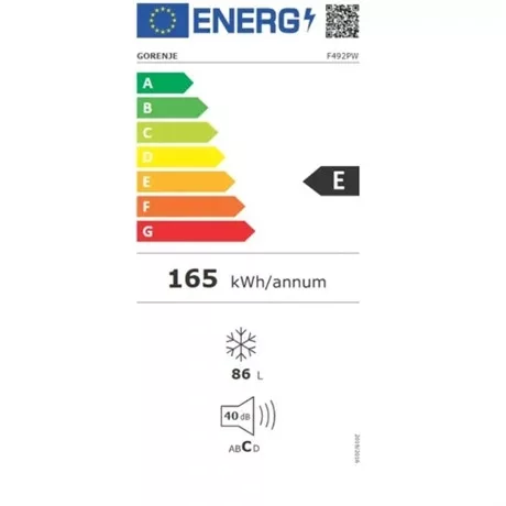 Gorenje FAGYASZTÓSZEKRÉNY 3 REKESZ, 86 L F492PW