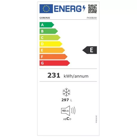 Gorenje FAGYASZTÓLÁDA 297 L FH30EAW
