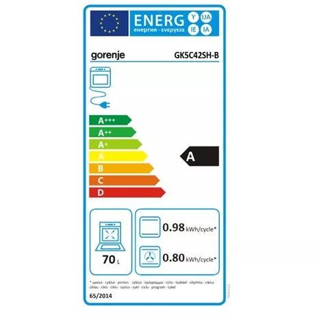Gorenje TŰZHELY KOMBINÁLT GK5C42SH-B