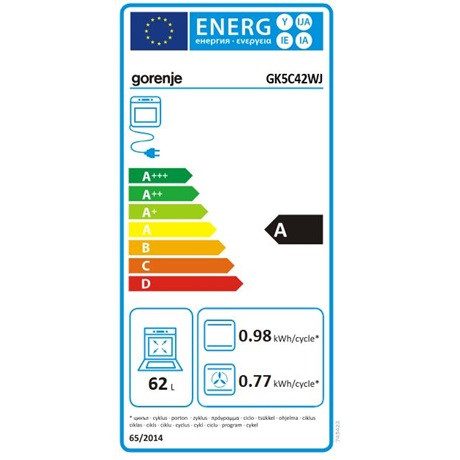 Gorenje TŰZHELY KOMBINÁLT GK5C42WJ