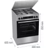 Gorenje TŰZHELY KOMBINÁLT GKS6C71XF