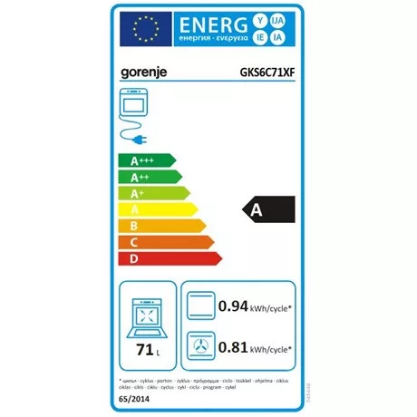 Gorenje TŰZHELY KOMBINÁLT GKS6C71XF