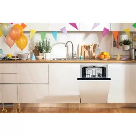 Gorenje MOSOGATÓGÉP BEÉPÍTHETŐ 9 TERÍTÉK KESKENY GV520E15